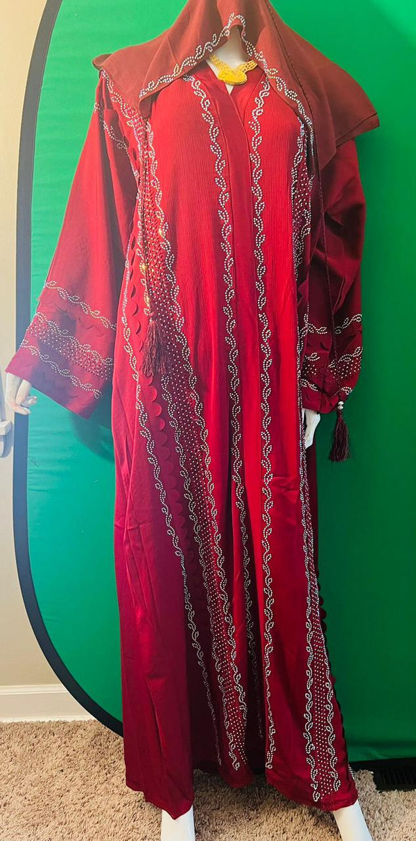 Red Abaya