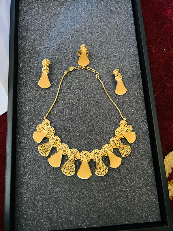 24k Dubai Gold plated necklace