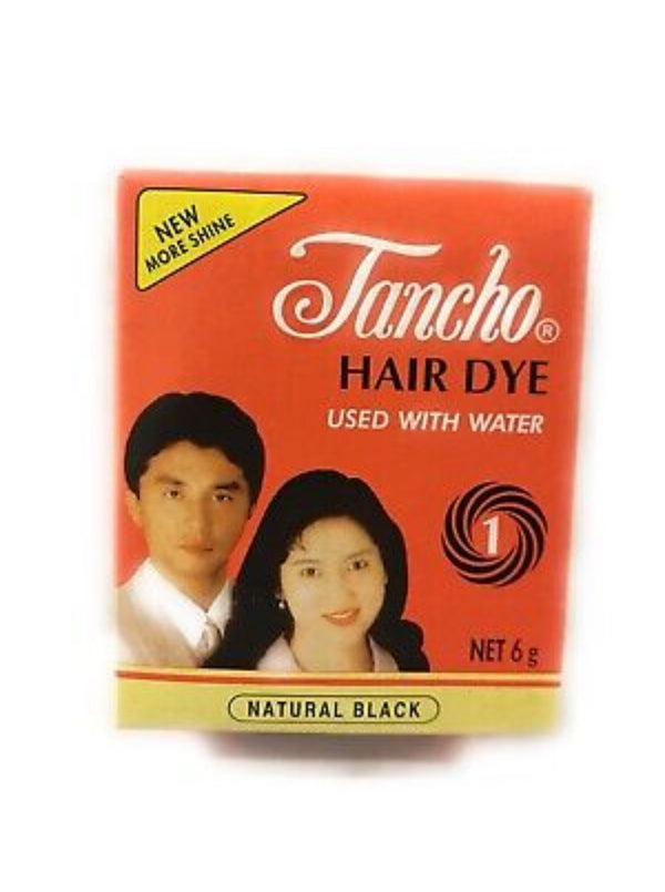 Tancho Hair Dye Powder Natural Black 6 Gram